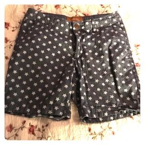 Men’s Red Camel dark denim blue with white stars